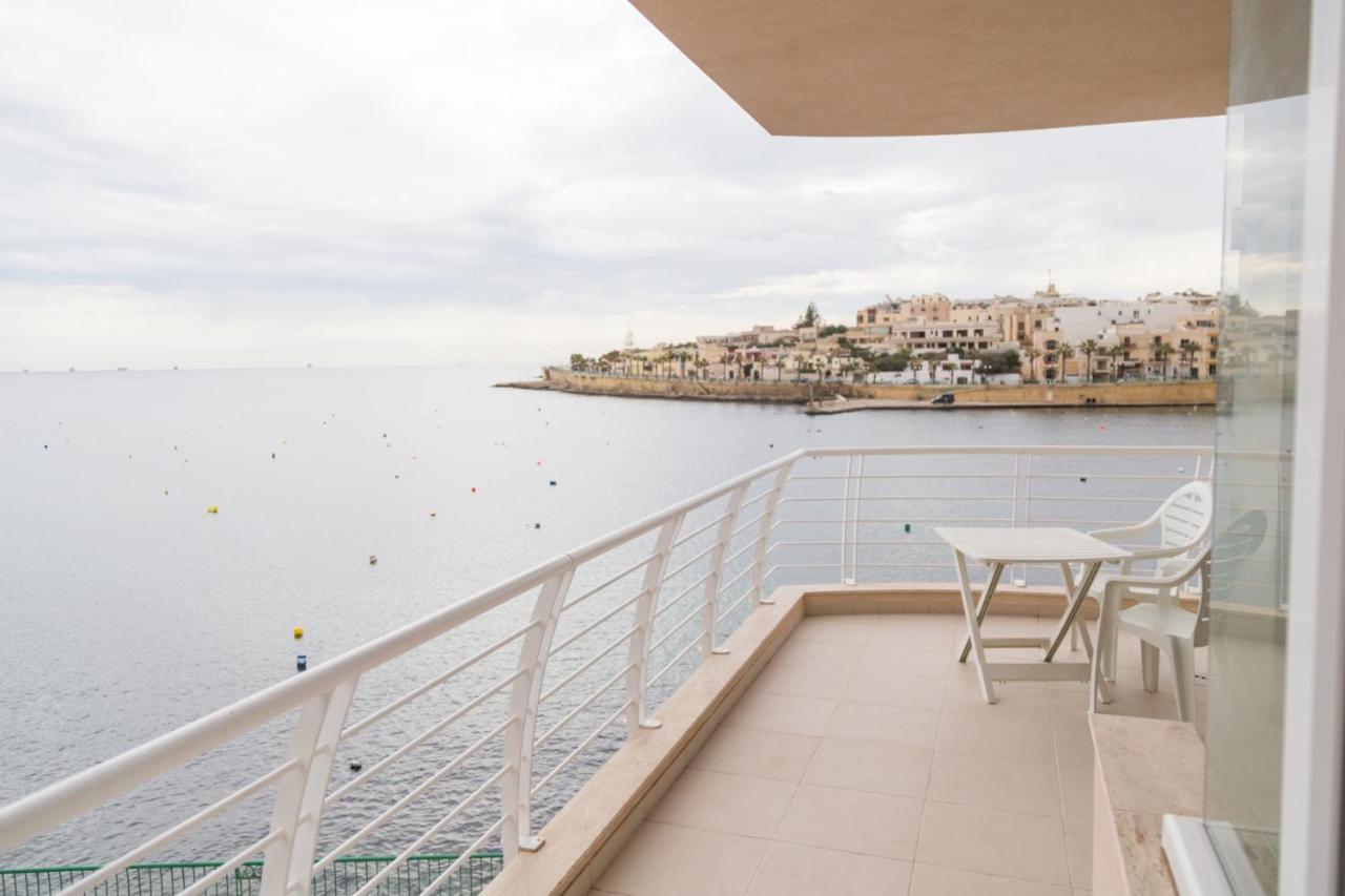 Riviera Holiday Apartments - Seafront - Wifi Marsaskala Exterior photo