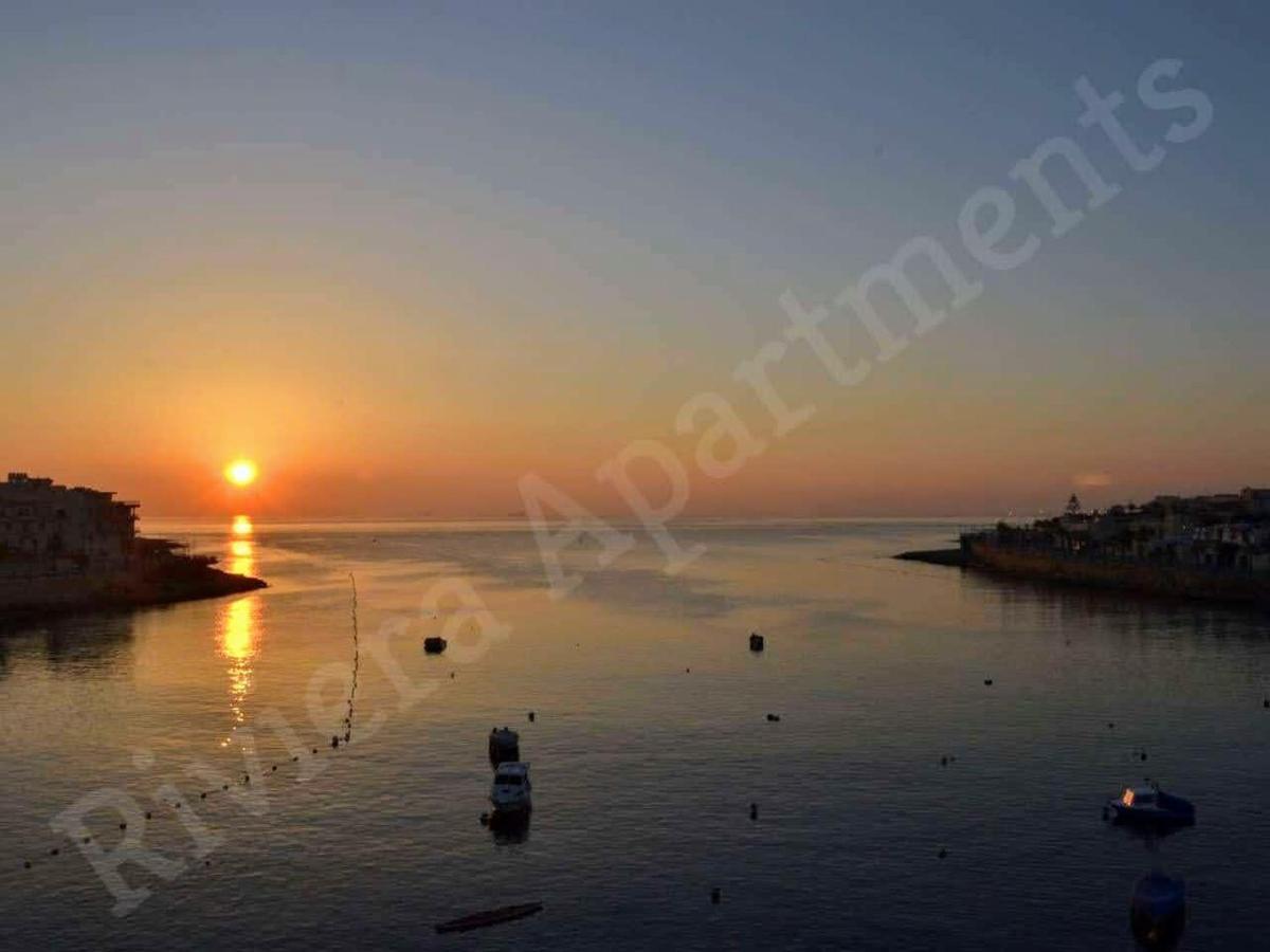 Riviera Holiday Apartments - Seafront - Wifi Marsaskala Exterior photo